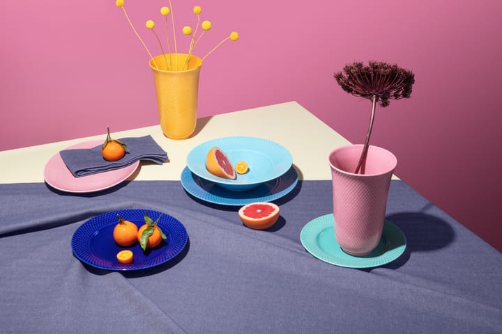 롬브 접시 Ø21 cm, Aqua Lyngby Porcelæn | 링비