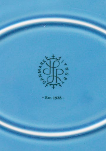 롬브 서빙 접시 21.5x28.5 cm - Blue - Lyngby Porcelæn | 링비