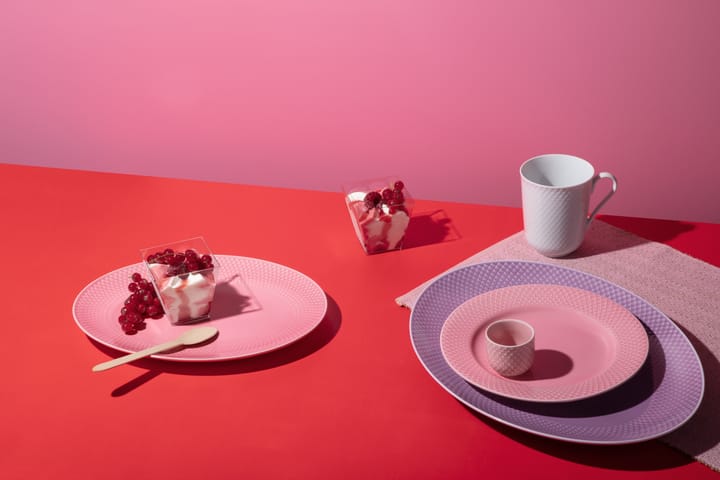 롬브 서빙 접시 21.5x28.5 cm, Pink Lyngby Porcelæn | 링비