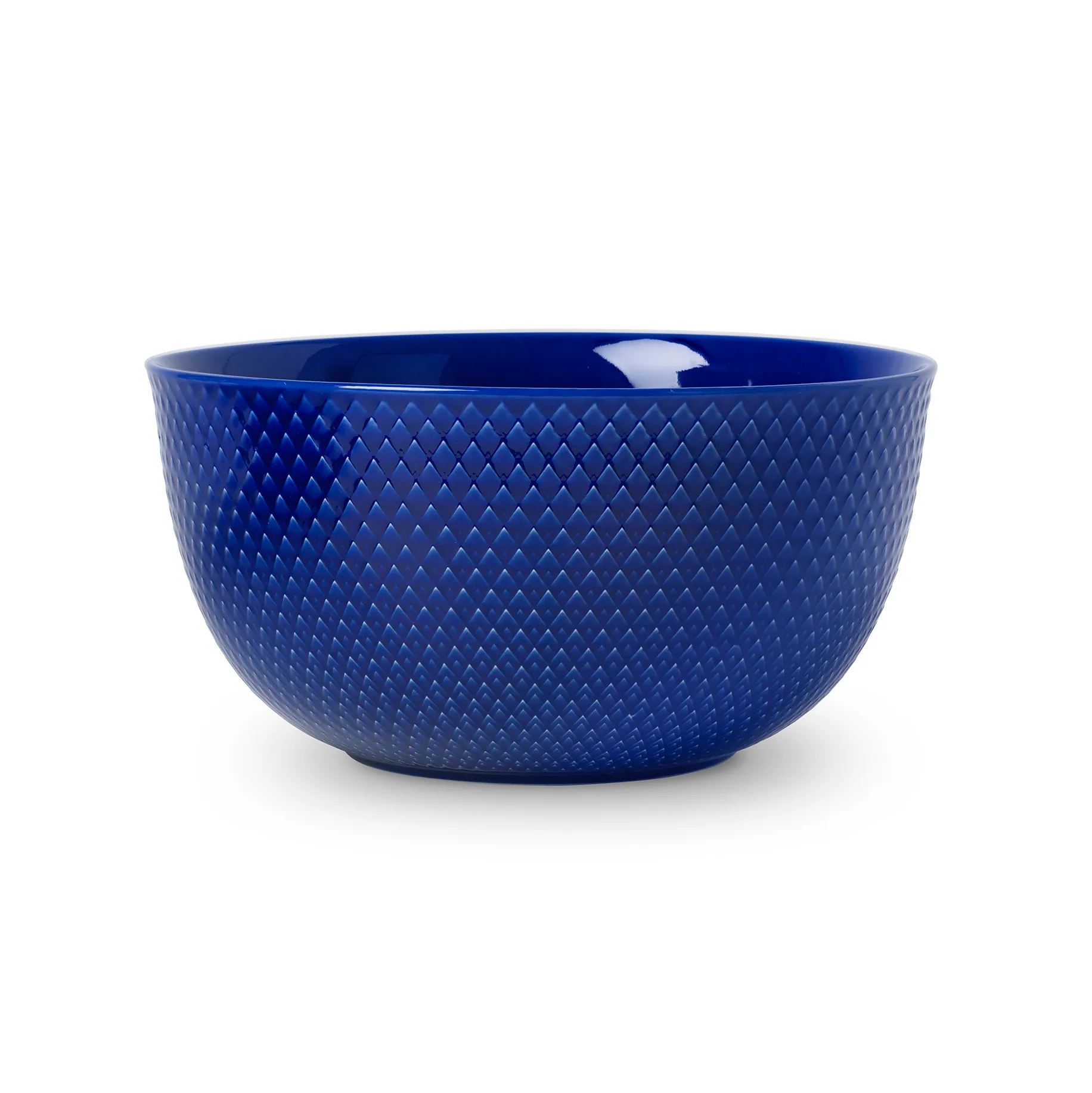 롬브 서빙 보울 Ø22 cm, dark blue Lyngby Porcelæn | 링비