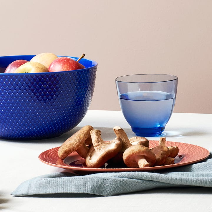 롬브 서빙 보울 Ø22 cm, dark blue Lyngby Porcelæn | 링비