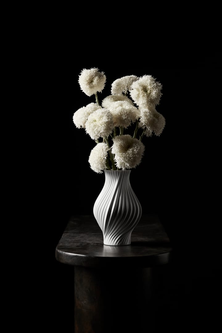트위스트 화병 25 cm, White Lyngby Porcelæn | 링비