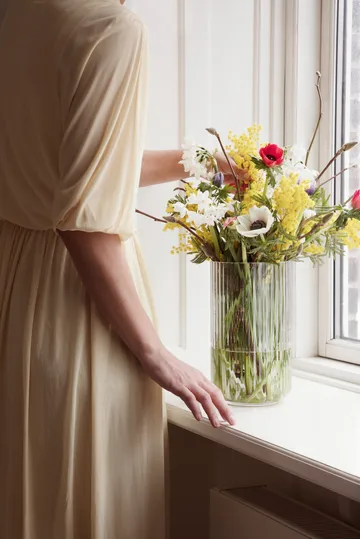 링비 유리 화병 클리어 - 25 cm - Lyngby Porcelæn | 링비