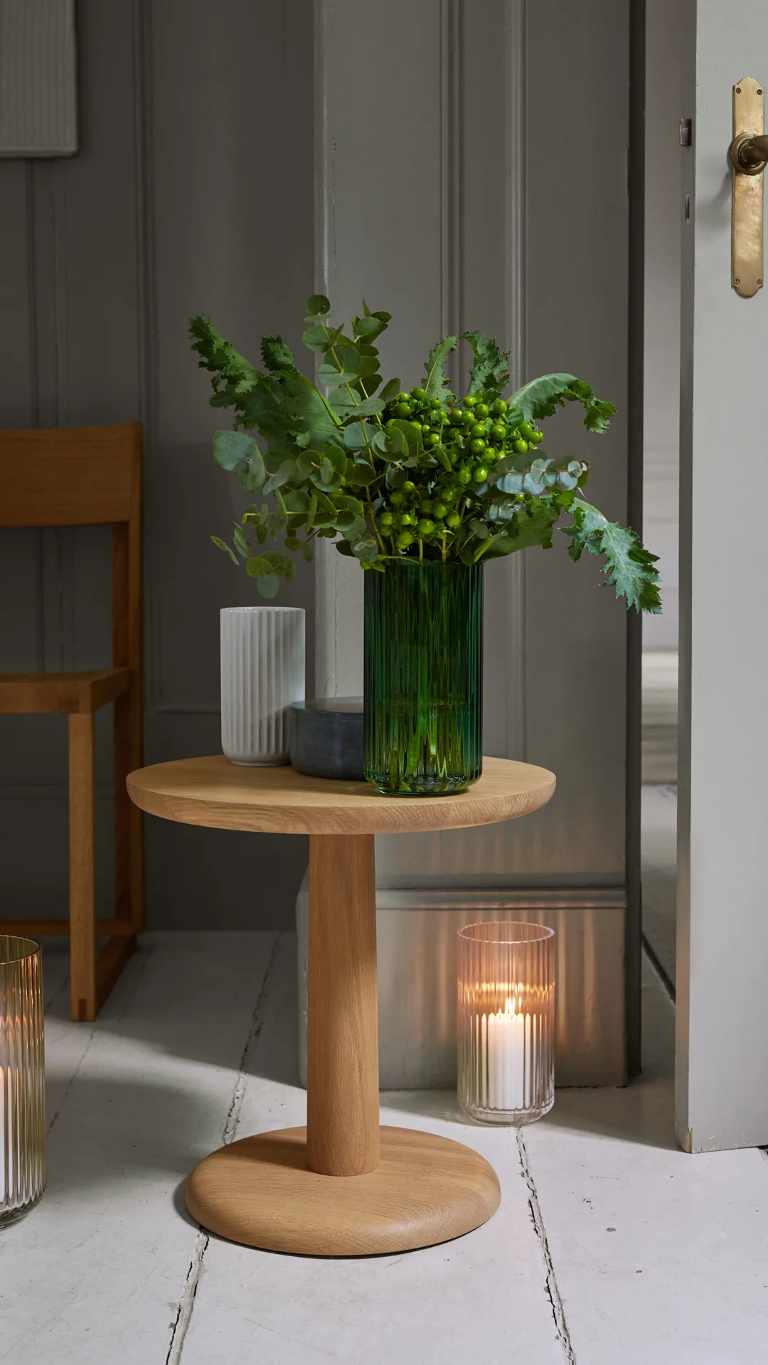 링비 유리 화병 클리어, 25 cm Lyngby Porcelæn | 링비