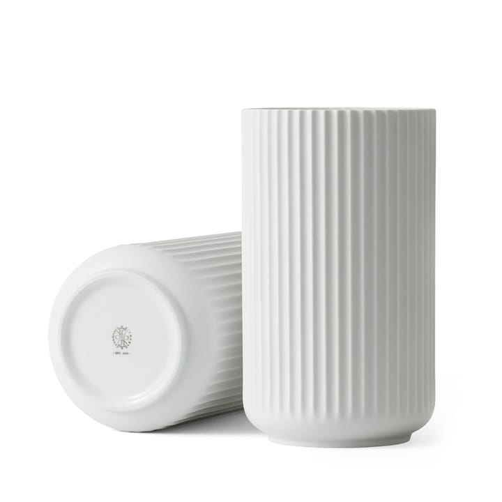 링비 화병 매트 화이트, 25 cm Lyngby Porcelæn | 링비