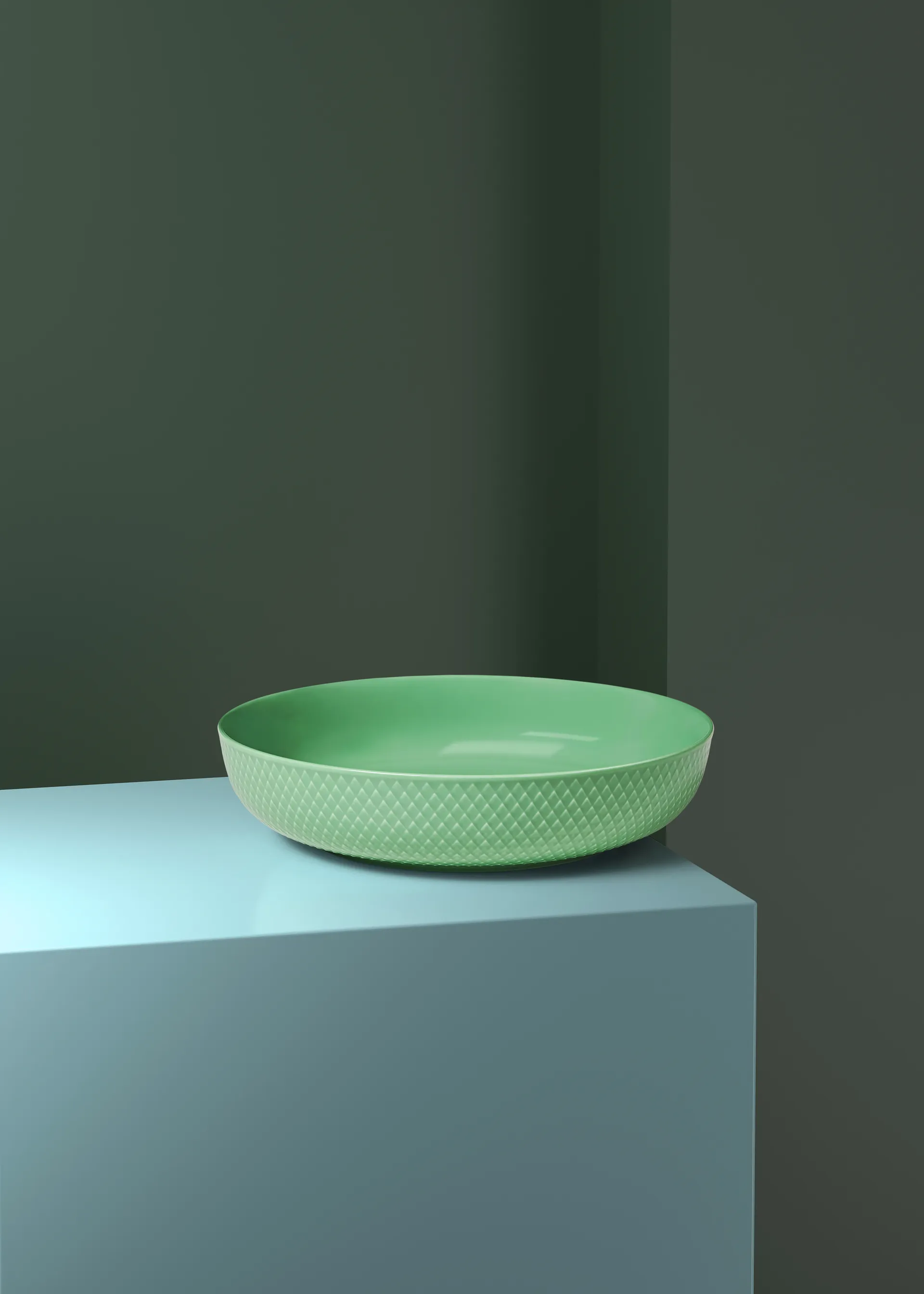 롬브 서빙볼 28 cm, Green Lyngby Porcelæn | 링비