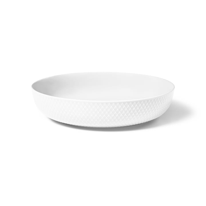 마름모 서빙볼 28 cm - White - Lyngby Porcelæn | 링비