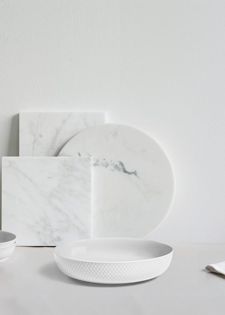 롬브 서빙볼 28 cm, White Lyngby Porcelæn | 링비