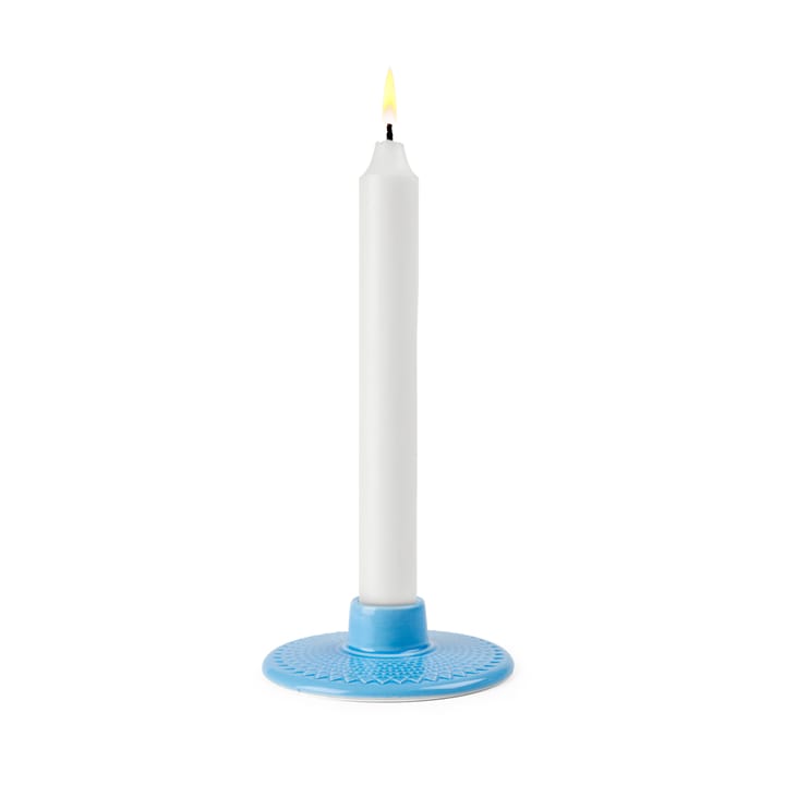롬브 캔들 홀더 3 cm, Blue Lyngby Porcelæn | 링비