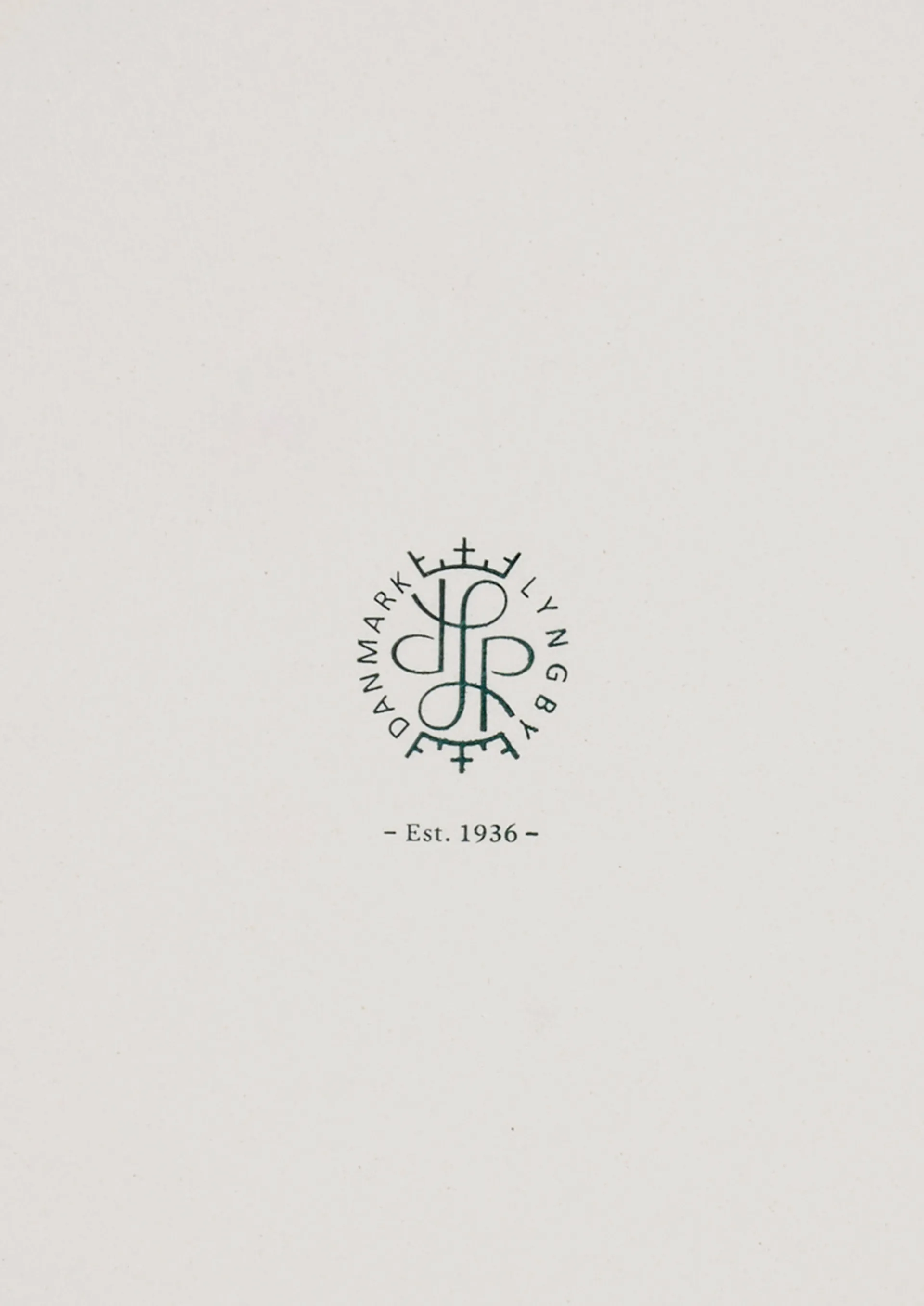 롬브 캔들 홀더 3 cm, Blue Lyngby Porcelæn | 링비