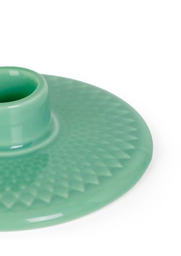 롬브 캔들 홀더 3 cm - Green - Lyngby Porcelæn | 링비