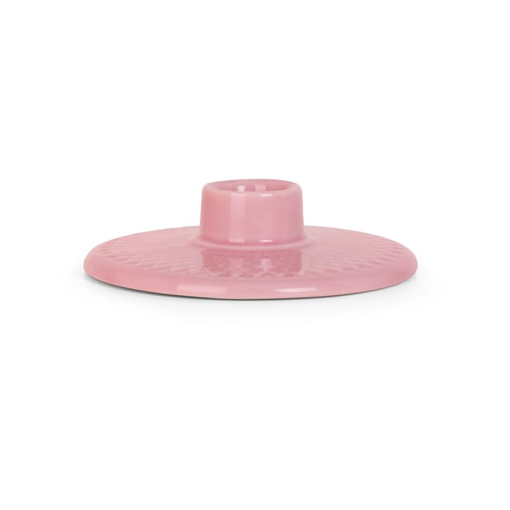 롬브 캔들 홀더 3 cm - Pink - Lyngby Porcelæn | 링비