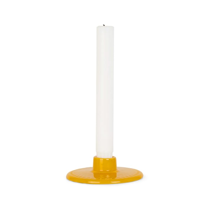 롬브 캔�들 홀더 3 cm, Yellow Lyngby Porcelæn | 링비