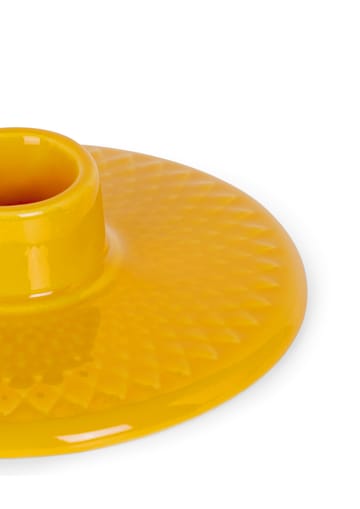롬브 캔들 홀더 3 cm - Yellow - Lyngby Porcelæn | 링비