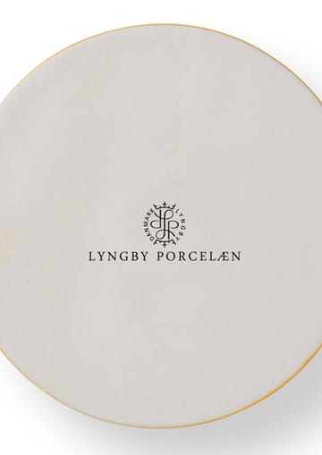 롬브 캔들 홀더 3 cm - Yellow - Lyngby Porcelæn | 링비