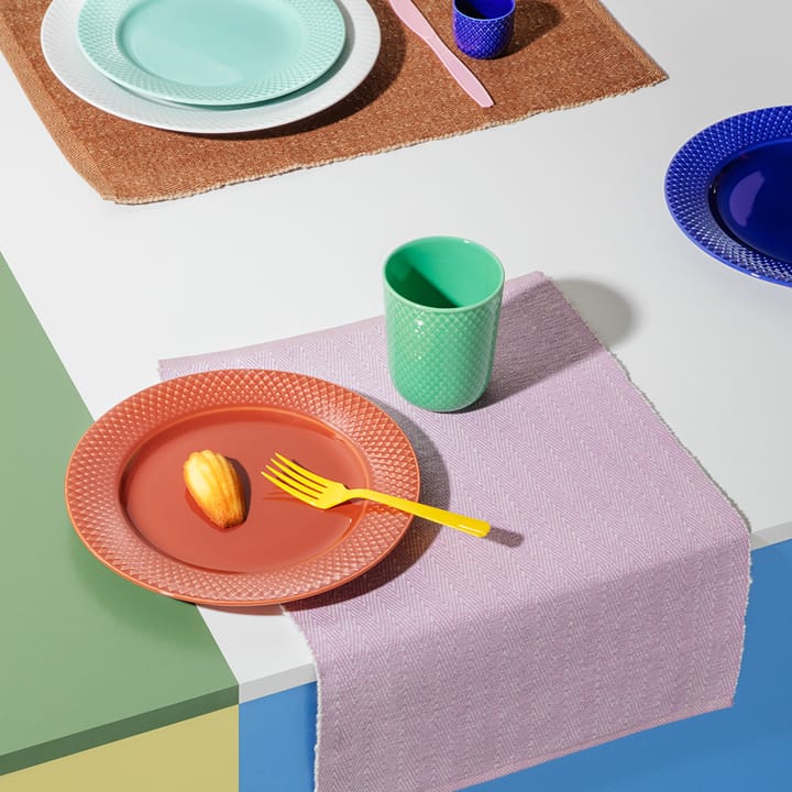 헤링본 테이블매트 30x43 cm, Purple Lyngby Porcelæn | 링비