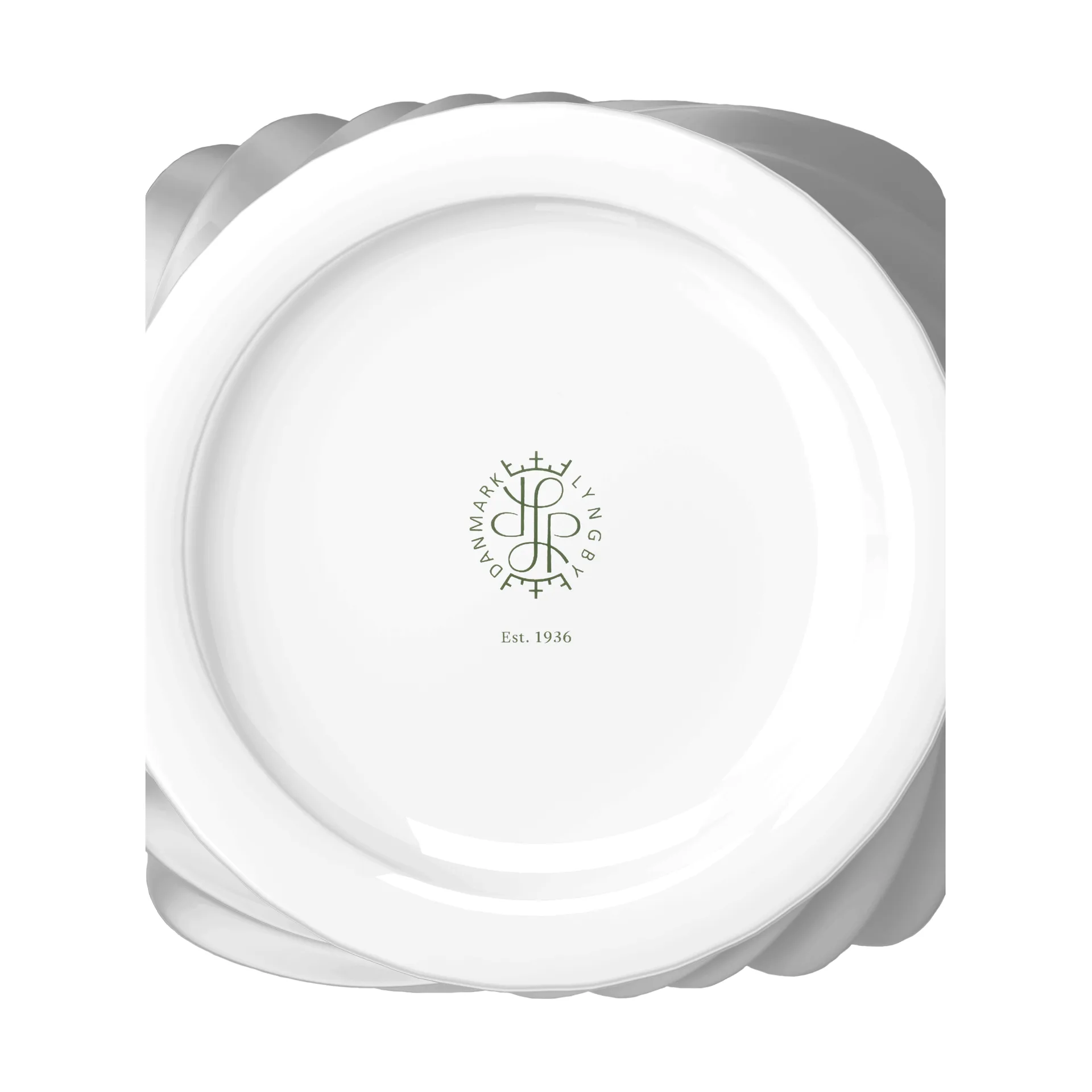 트위스트 화병 31 cm, White Lyngby Porcelæn | 링비