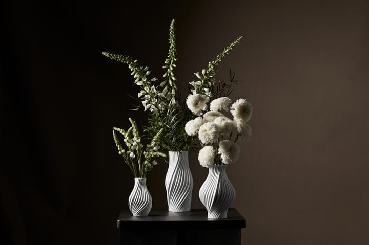 트위스트 화병 31 cm, White Lyngby Porcelæn | 링비