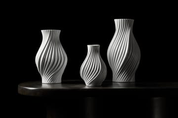트위스트 화병 31 cm - White - Lyngby Porcelæn | 링비