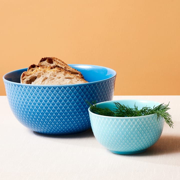 롬브 보울 32 cl, turquoise Lyngby Porcelæn | 링비
