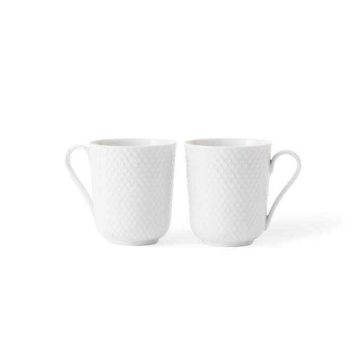 롬브 머그 33 cl 2개 세트 - white - Lyngby Porcelæn | 링비
