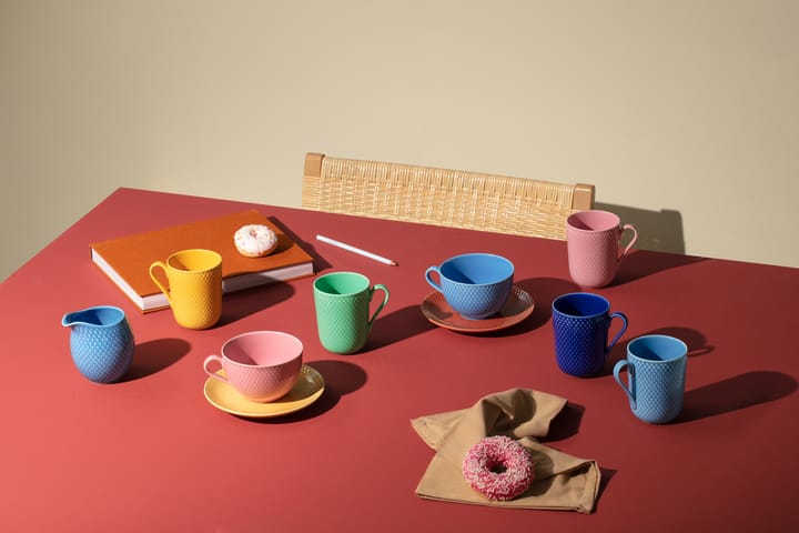 롬브 머그 & 핸들 33 cl, Dark blue Lyngby Porcelæn | 링비