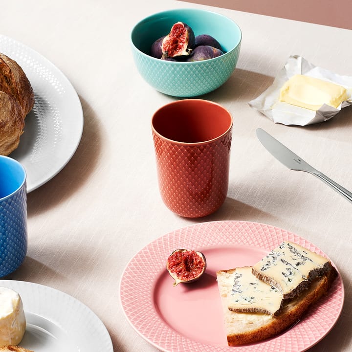 롬브 손잡이 없는 머그 33 cl, terracotta Lyngby Porcelæn | 링비