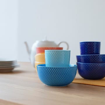 롬브 손잡이 없는 머그 33 cl - Turquoise - Lyngby Porcelæn | 링비