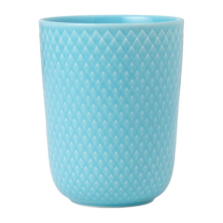 롬브 손잡이 없는 머그 33 cl - Turquoise - Lyngby Porcelæn | 링비