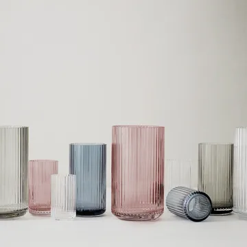 링비 유리 화병 버건디 - 38 cm - Lyngby Porcelæn | 링비