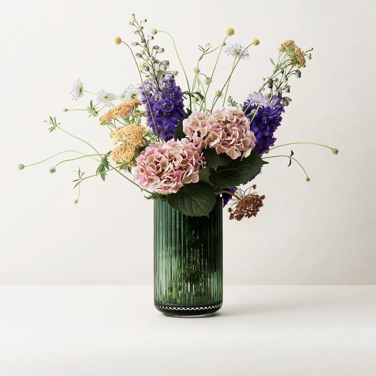 링비 화병 글라스 코펜하겐 그린, 38 cm Lyngby Porcelæn | 링비