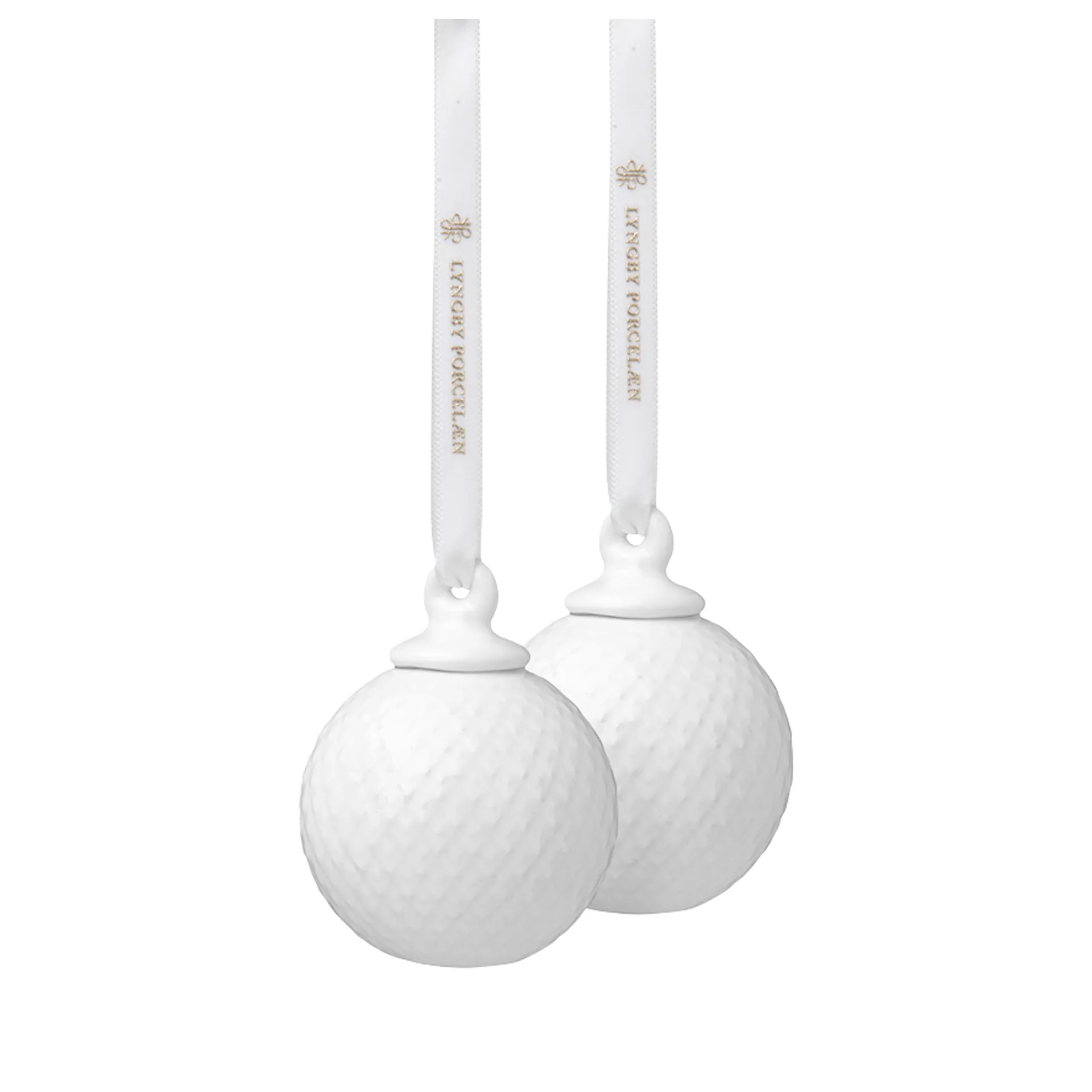 롬브 소품 바우블 Ø5 cm 2팩, White Lyngby Porcelæn | 링비