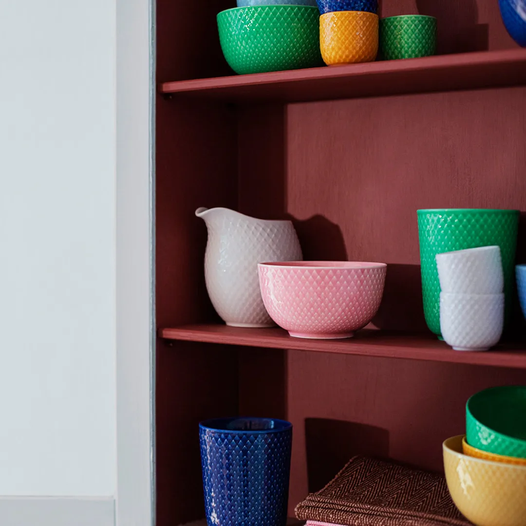 롬브 에그컵 Ø5 cm, Dark blue Lyngby Porcelæn | 링비