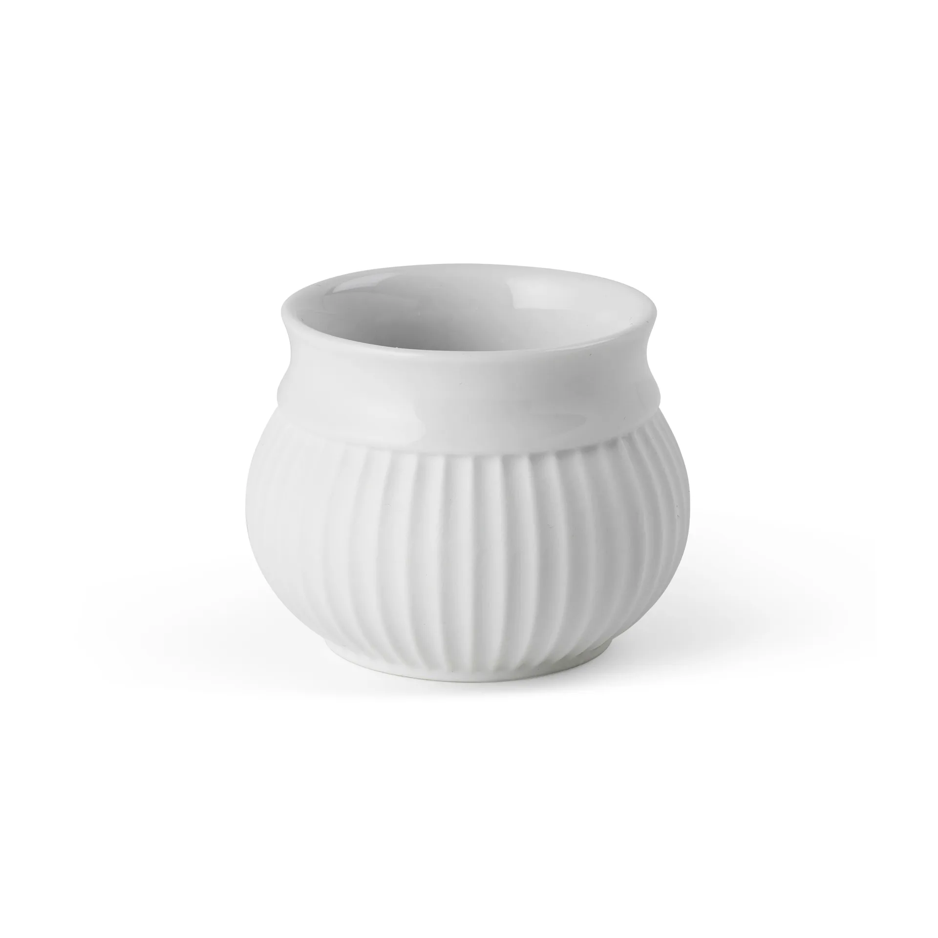 커브 캔들홀더 Ø6.5 cm, White Lyngby Porcelæn | 링비