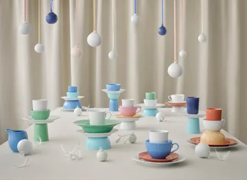 카렌 블릭센 별 장식품 Ø7 cm - white - Lyngby Porcelæn | 링비