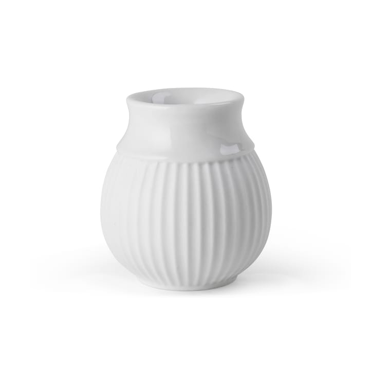 커브 캔들 스틱 7 cm - White - Lyngby Porcelæn | 링비