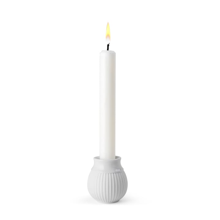 커브 캔들 스틱 7 cm, White Lyngby Porcelæn | 링비