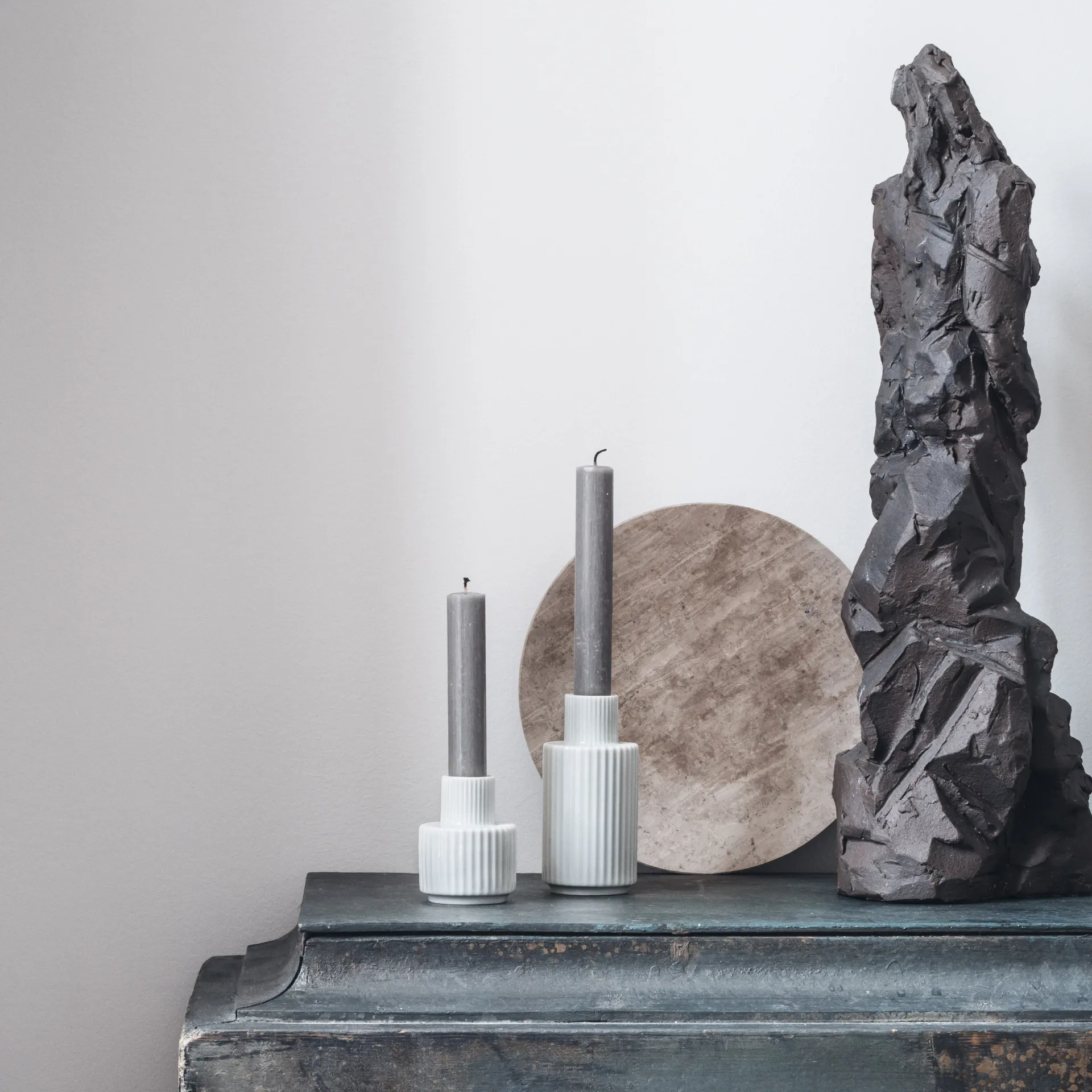 링비 화병 캔들홀더 화이트, 7 cm Lyngby Porcelæn | 링비