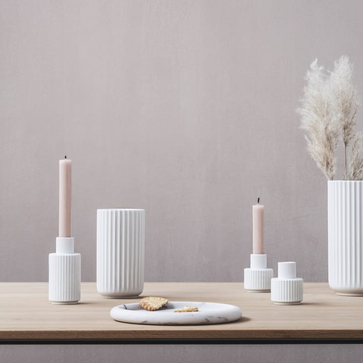 링비 화병 캔들홀더 화이트, 7 cm Lyngby Porcelæn | 링비