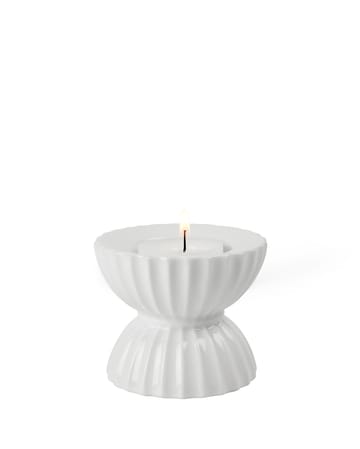 링비 튜라 티라이트 홀더 Ø8 cm - White - Lyngby Porcelæn | 링비