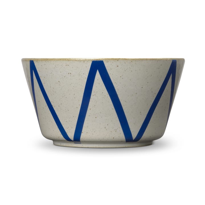 DAN-ILD zigzag 보울 Ø21 cm - blue - Lyngby Porcelæn | 링비