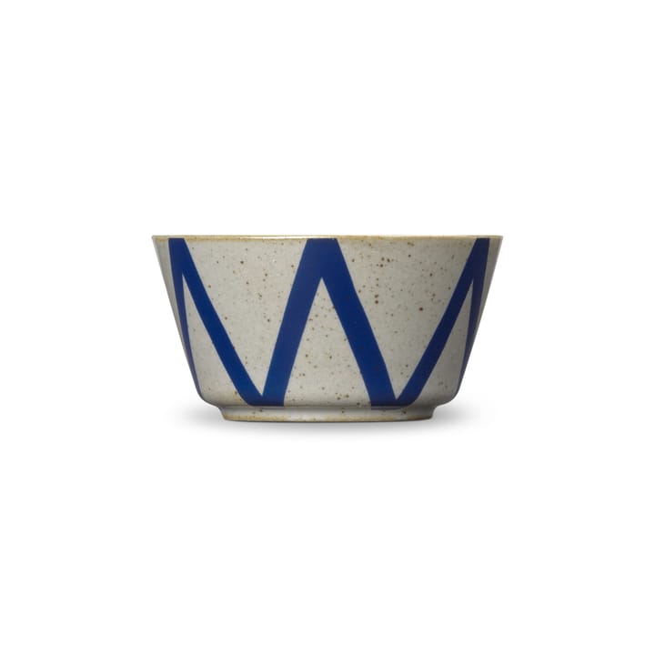 DAN-ILD zigzag  보울 Ø9 cm - blue - Lyngby Porcelæn | 링비