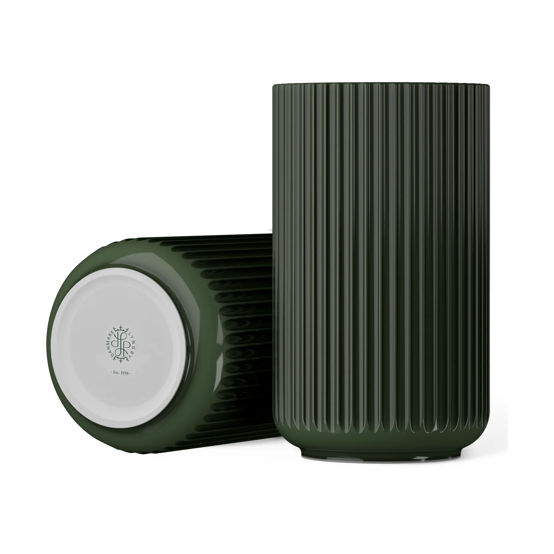 링비 화병, Dark green, 31 cm Lyngby Porcelæn | 링비