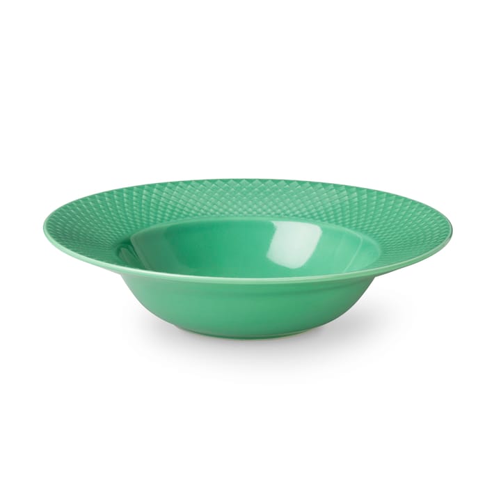 롬브 딥플레이트 green - 24.5 cm - Lyngby Porcelæn | 링비