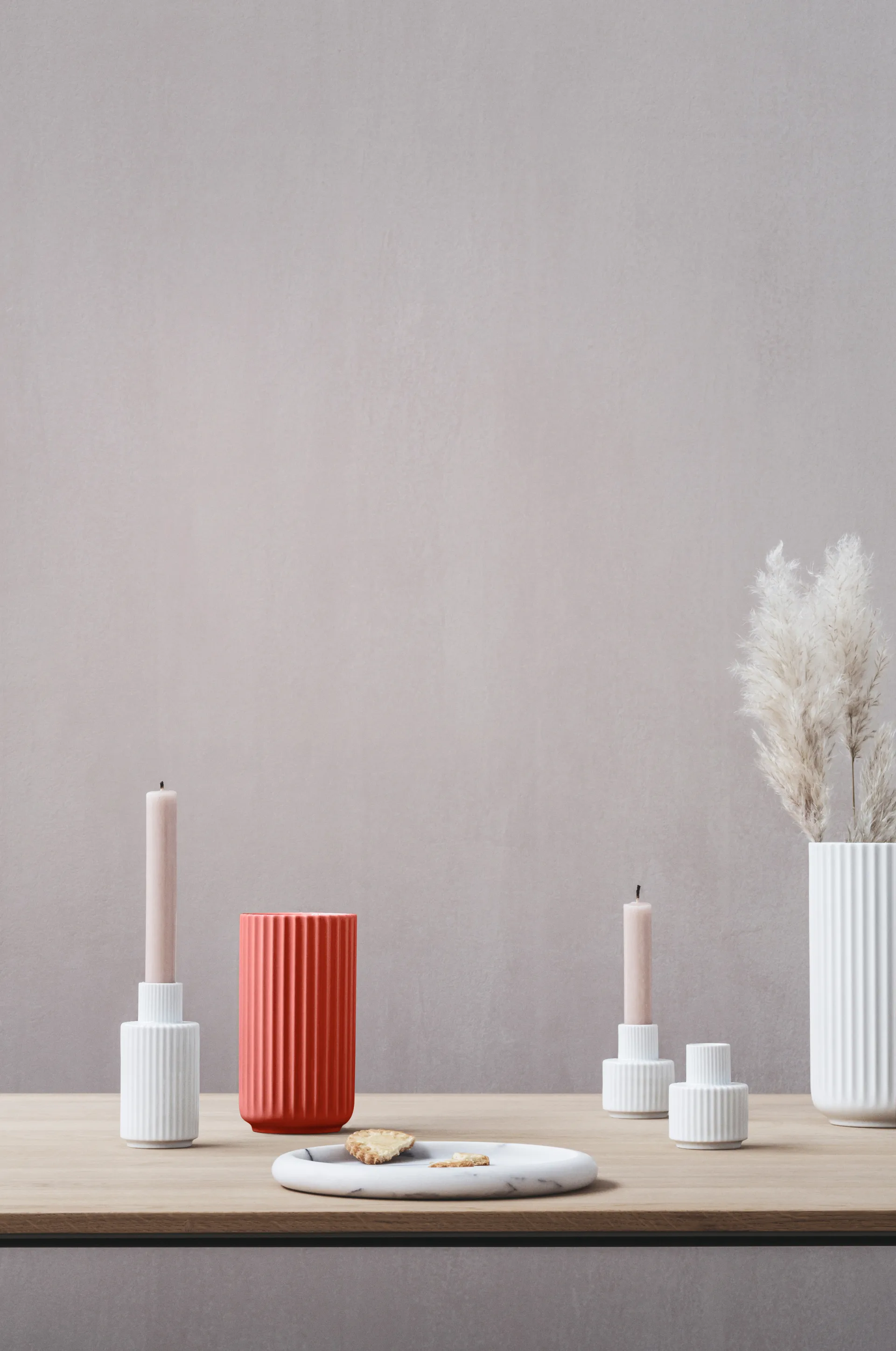 링비 화병, Red, 15.5 cm Lyngby Porcelæn | 링비