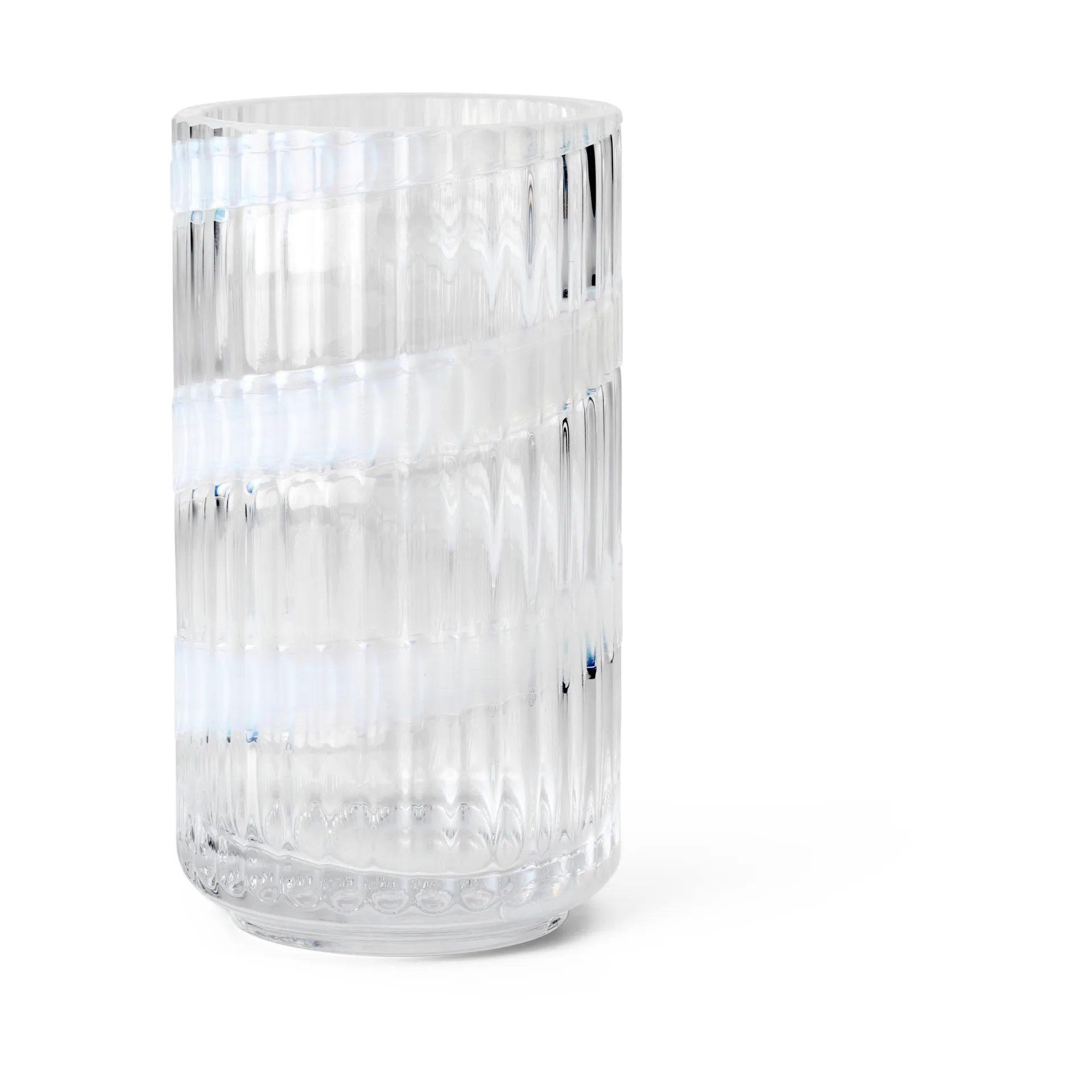 링비 화병, White swirl, 15.5 cm Lyngby Porcelæn | 링비