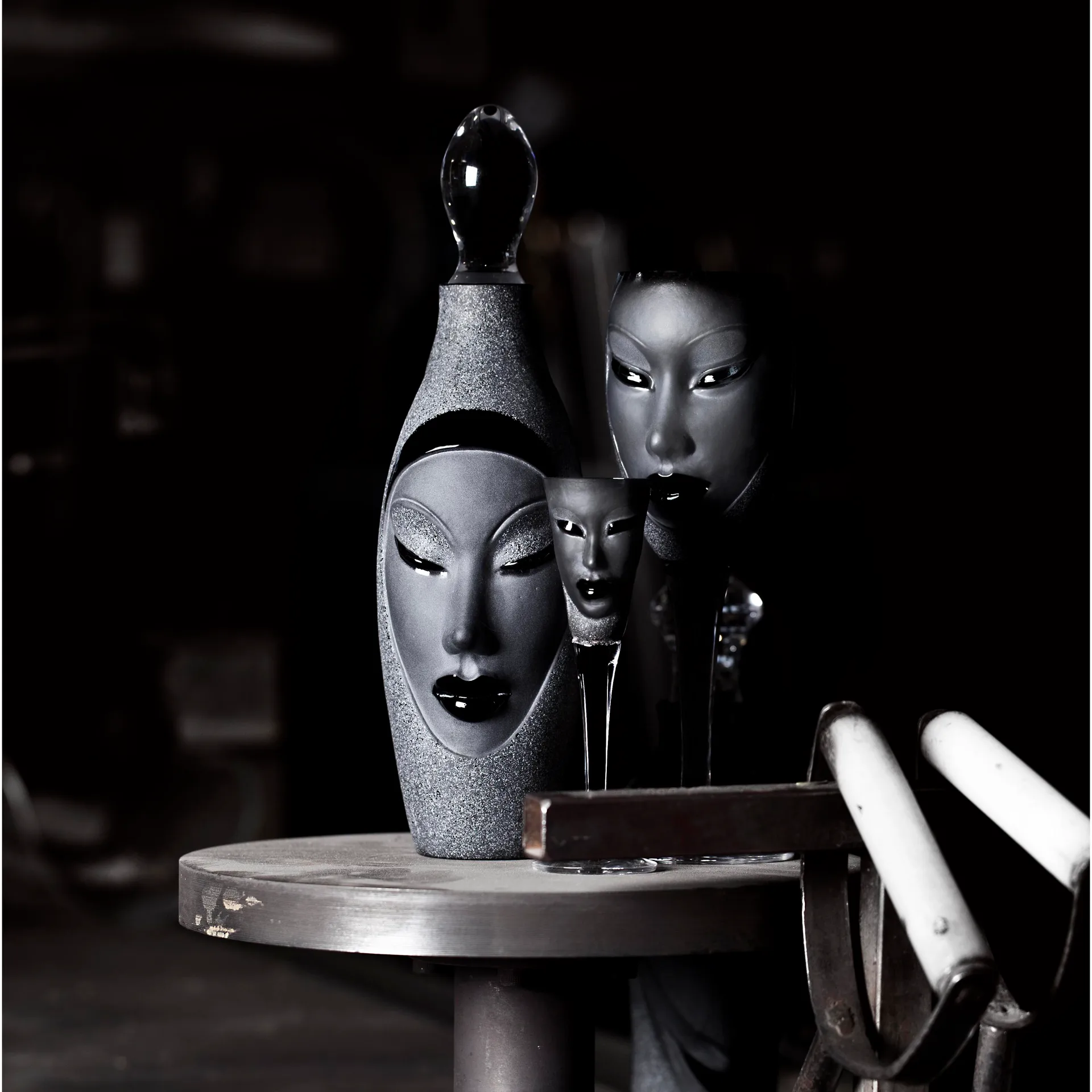 엘렉트라 카라페 1 l, Black Målerås glasbruk | 몰레로스 글라스브룩