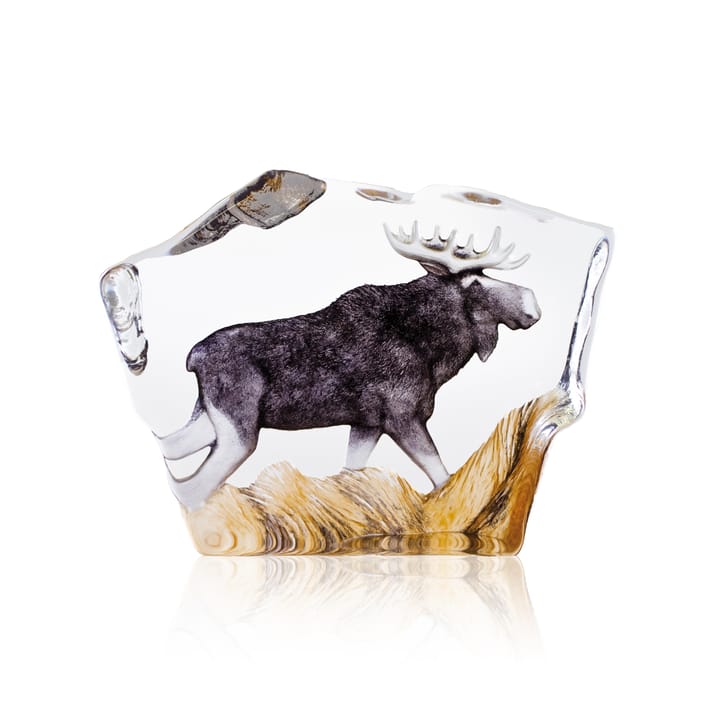 무스 글래스 조각품, 12x16.5 cm Målerås glasbruk | 몰레로스 글라스브룩