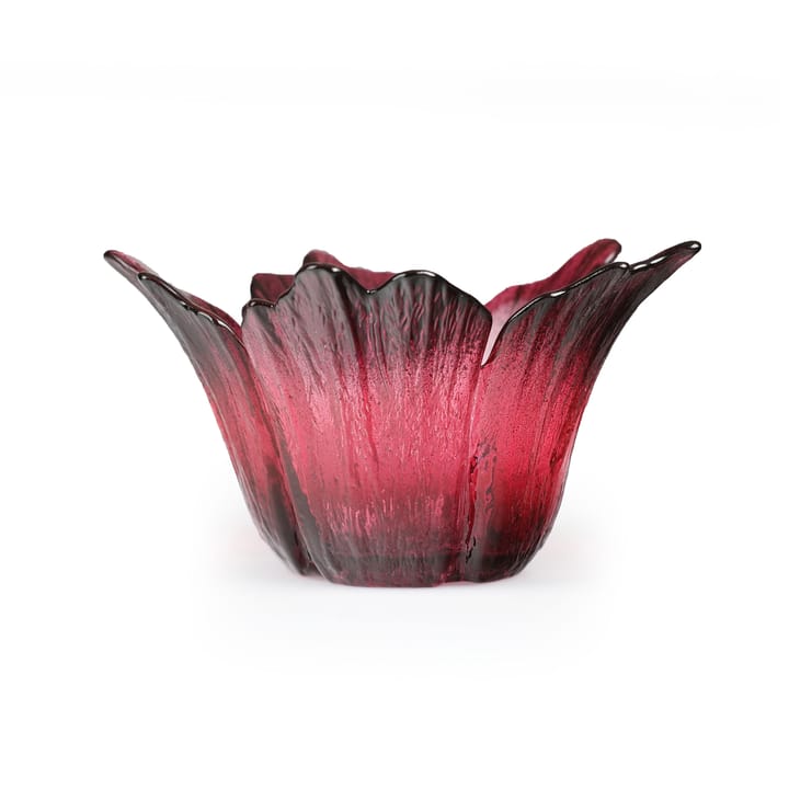플로르 캔들홀더 Ø14 cm, redpink Målerås glasbruk | 몰레로스 글라스브룩