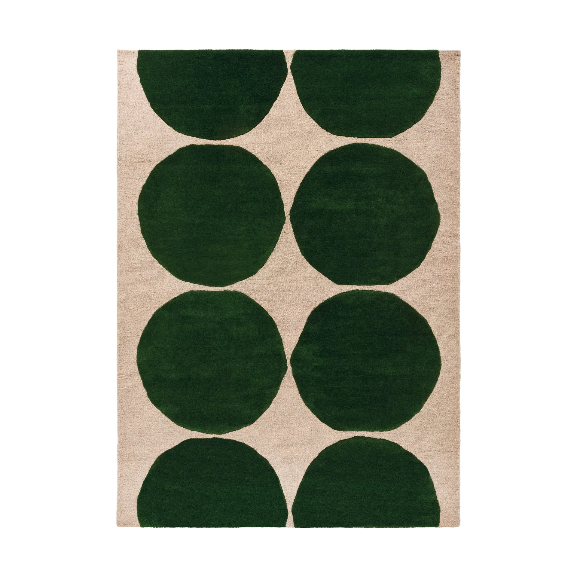 이소트 키벳 울 러그, Green, 200x280 cm Marimekko | 마리메꼬